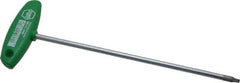 Wiha - T15 Standard Torx Key - Flag-Style, 7-7/8" Length Under Head, 200mm OAL - All Tool & Supply