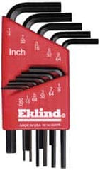 Eklind - 11 Piece L-Key Hex Key Set - Exact Industrial Supply