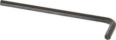 Eklind - 1/4" Hex, Long Arm, Hex Key - 5-1/4" OAL, Alloy Steel, Inch System of Measurement - All Tool & Supply