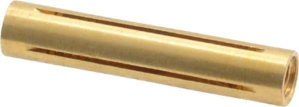 Made in USA - 3/16" Diam Through Hole Barrel Cylinder - 1" Barrel Length, Eccentric Slot - All Tool & Supply