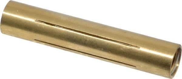 Made in USA - 5/16" Diam Through Hole Barrel Cylinder - 1.57" Barrel Length, Eccentric Slot - All Tool & Supply