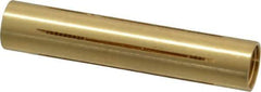 Made in USA - 3/8" Diam Through Hole Barrel Cylinder - 1.87" Barrel Length, Eccentric Slot - All Tool & Supply