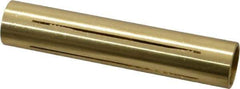 Made in USA - 15/32" Diam Through Hole Barrel Cylinder - 2-1/4" Barrel Length, Eccentric Slot - All Tool & Supply