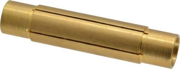 Made in USA - 11/16" Diam Through Hole Barrel Cylinder - 3" Barrel Length, Eccentric Slot - All Tool & Supply