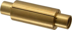 Made in USA - 15/16" Diam Through Hole Barrel Cylinder - 3" Barrel Length, Eccentric Slot - All Tool & Supply