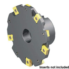 Kennametal - Shell Mount Connection, 16mm Depth of Cut, 80mm Cutter Diam, Indexable Slotting Cutter - All Tool & Supply