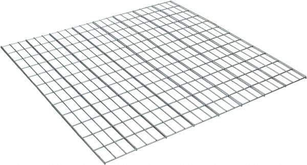 Nashville Wire - 48" Wide, Open Shelving Wire Mesh Shelving - 48" Deep, Use with Bulk Storage/Rivet Shelving - All Tool & Supply