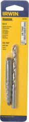 Irwin - 2 Piece Spiral Flute Screw Extractor & Drill Set - Screw Range 3/8 to 5/8" - All Tool & Supply