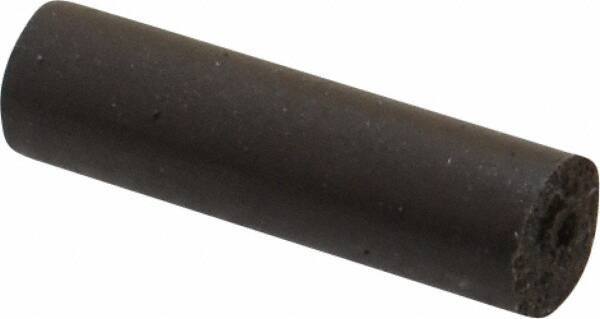 Cratex - 1/4" Max Diam x 7/8" Long, Cylinder, Rubberized Point - Medium Grade, Silicon Carbide, 1/16" Arbor Hole, Unmounted - All Tool & Supply