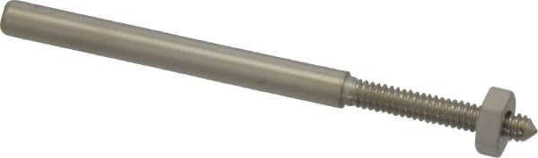 Value Collection - 1/8" Shank No. 4 Abrasive Point Mandrel - 1-3/4" Length, 1/16" Hole Compatibility, for Cones, Points & Rubberized Points - All Tool & Supply