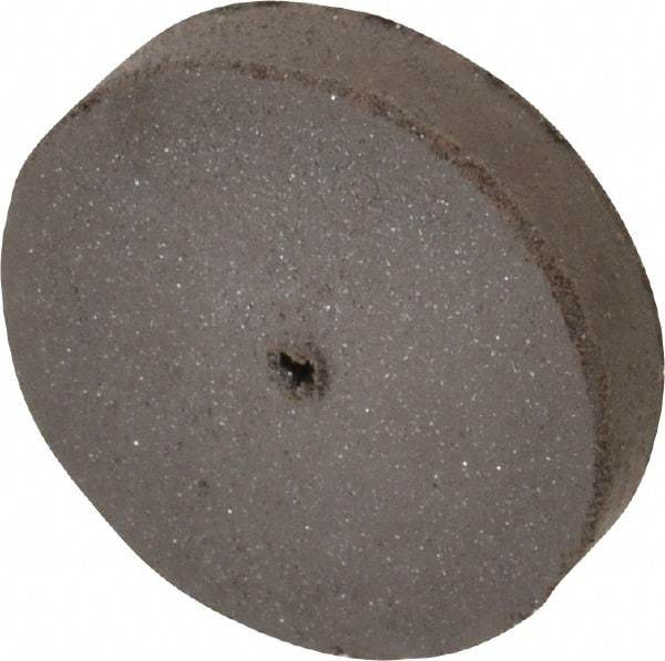 Cratex - 1" Diam x 1/16" Hole x 3/16" Thick, Surface Grinding Wheel - Silicon Carbide, Medium Grade, 25,000 Max RPM, Rubber Bond, No Recess - All Tool & Supply