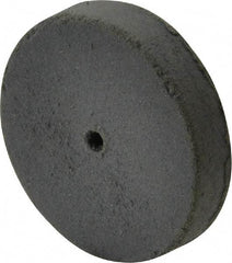 Cratex - 1" Diam x 1/16" Hole x 3/16" Thick, Surface Grinding Wheel - Silicon Carbide, Extra Fine Grade, 25,000 Max RPM, Rubber Bond, No Recess - All Tool & Supply