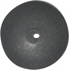 Cratex - 5/8" Diam x 1/16" Hole x 3/32" Thick, Surface Grinding Wheel - Silicon Carbide, Extra Fine Grade, 25,000 Max RPM, Rubber Bond, No Recess - All Tool & Supply