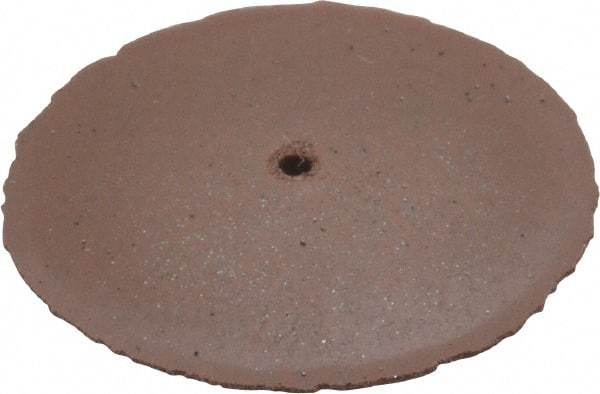 Cratex - 1" Diam x 1/16" Hole x 1/8" Thick, Surface Grinding Wheel - Silicon Carbide, Fine Grade, Rubber Bond, No Recess - All Tool & Supply