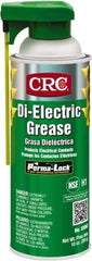 CRC - 16 oz Aerosol Silicone General Purpose Grease - Opaque White, Food Grade, 400°F Max Temp, NLGIG 2, - All Tool & Supply