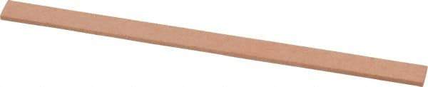 Made in USA - 180 Grit Aluminum Oxide Rectangular Polishing Stone - Very Fine Grade, 1/4" Wide x 4" Long x 1/16" Thick - All Tool & Supply