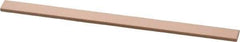 Made in USA - 600 Grit Aluminum Oxide Rectangular Polishing Stone - Super Fine Grade, 1/4" Wide x 4" Long x 1/16" Thick - All Tool & Supply