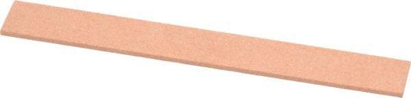 Made in USA - 180 Grit Aluminum Oxide Rectangular Polishing Stone - Very Fine Grade, 1/2" Wide x 4" Long x 1/16" Thick - All Tool & Supply