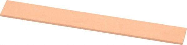 Value Collection - 220 Grit Aluminum Oxide Rectangular Polishing Stone - Very Fine Grade, 1/2" Wide x 4" Long x 1/16" Thick - All Tool & Supply