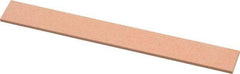 Made in USA - 320 Grit Aluminum Oxide Rectangular Polishing Stone - Extra Fine Grade, 1/2" Wide x 4" Long x 1/16" Thick - All Tool & Supply