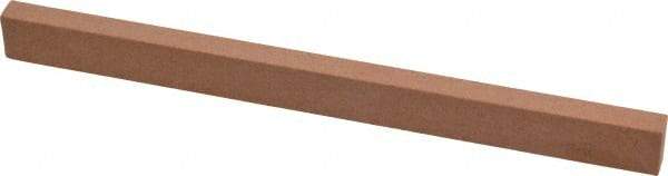 Made in USA - 180 Grit Aluminum Oxide Rectangular Polishing Stone - Very Fine Grade, 1/2" Wide x 6" Long x 1/4" Thick - All Tool & Supply