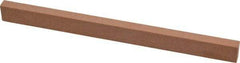 Made in USA - 180 Grit Aluminum Oxide Rectangular Polishing Stone - Very Fine Grade, 1/2" Wide x 6" Long x 1/4" Thick - All Tool & Supply