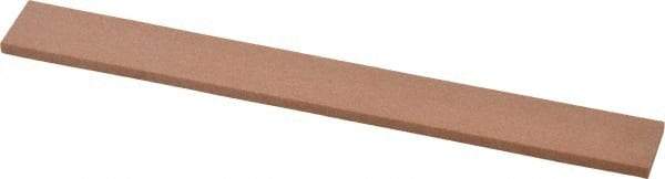 Made in USA - 180 Grit Aluminum Oxide Rectangular Polishing Stone - Very Fine Grade, 3/4" Wide x 6" Long x 1/8" Thick - All Tool & Supply