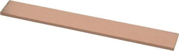 Made in USA - 400 Grit Aluminum Oxide Rectangular Polishing Stone - Super Fine Grade, 3/4" Wide x 6" Long x 1/8" Thick - All Tool & Supply