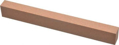 Made in USA - 220 Grit Aluminum Oxide Rectangular Polishing Stone - Very Fine Grade, 3/4" Wide x 6" Long x 1/2" Thick - All Tool & Supply