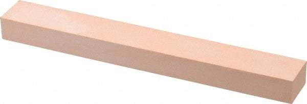 Made in USA - 400 Grit Aluminum Oxide Rectangular Polishing Stone - Super Fine Grade, 3/4" Wide x 6" Long x 1/2" Thick - All Tool & Supply