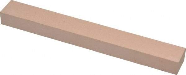 Made in USA - 600 Grit Aluminum Oxide Rectangular Polishing Stone - Super Fine Grade, 3/4" Wide x 6" Long x 1/2" Thick - All Tool & Supply