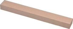 Made in USA - 600 Grit Aluminum Oxide Rectangular Polishing Stone - Super Fine Grade, 3/4" Wide x 6" Long x 1/2" Thick - All Tool & Supply