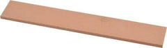 Made in USA - 400 Grit Aluminum Oxide Rectangular Polishing Stone - Super Fine Grade, 1" Wide x 6" Long x 1/8" Thick - All Tool & Supply