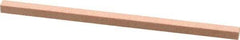 Made in USA - 180 Grit Aluminum Oxide Square Polishing Stone - Very Fine Grade, 5/32" Wide x 4" Long x 5/32" Thick - All Tool & Supply