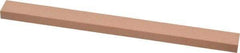 Made in USA - 220 Grit Aluminum Oxide Rectangular Polishing Stone - Very Fine Grade, 1/2" Wide x 6" Long x 1/4" Thick - All Tool & Supply