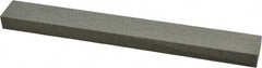 Made in USA - 120 Grit Aluminum Oxide Rectangular Roughing Stone - All Tool & Supply