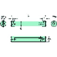 CXS-A25-04-06 Cylindrical Shank With Flat To CoroTurn® XS Double-Ended Adaptor - All Tool & Supply