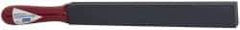 Norton - 14-3/4" Long x 1" Wide x 3/4" Thick, Silicon Carbide Sharpening Stone - Taper, Medium Grade - All Tool & Supply