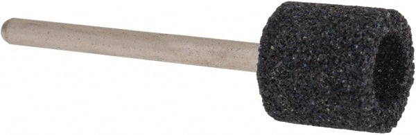 Grier Abrasives - 1/2 x 1/2" Head Diam x Thickness, B131, Cylinder Cup, Aluminum Oxide Mounted Point - All Tool & Supply