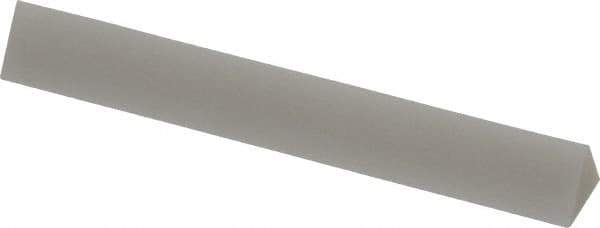 Made in USA - 3" Long x 1/2" Wide x 1/2" Thick, Novaculite Sharpening Stone - Triangle, Ultra Fine Grade - All Tool & Supply