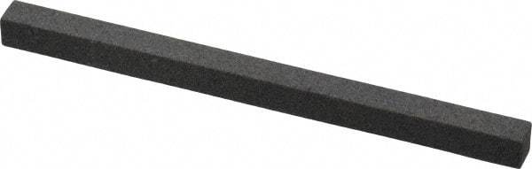 Made in USA - 4" Long x 1/4" Wide x 1/4" Thick, Aluminum Oxide Sharpening Stone - Square, Coarse Grade - All Tool & Supply