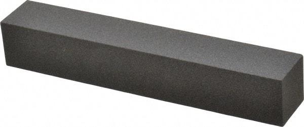 Made in USA - 6" Long x 1" Wide x 1" Thick, Aluminum Oxide Sharpening Stone - Square, Coarse Grade - All Tool & Supply