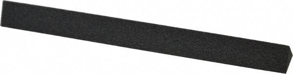 Made in USA - 4" Long x 3/8" Wide x 3/8" Thick, Aluminum Oxide Sharpening Stone - Triangle, Coarse Grade - All Tool & Supply