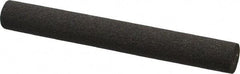 Made in USA - 4" Long x 1/2" Diam x 1/2" Thick, Aluminum Oxide Sharpening Stone - Round, Coarse Grade - All Tool & Supply