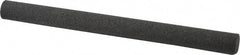 Made in USA - 6" Long x 1/2" Diam x 1/2" Thick, Aluminum Oxide Sharpening Stone - Round, Coarse Grade - All Tool & Supply