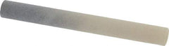 Made in USA - 3" Long x 3/8" Diam x 3/8" Thick, Novaculite Sharpening Stone - Round, Ultra Fine Grade - All Tool & Supply