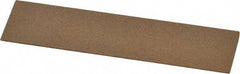 Made in USA - 4" Long x 1" Wide x 1/8" Thick, Aluminum Oxide Sharpening Stone - Knife, Medium Grade - All Tool & Supply