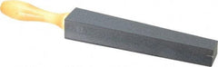 Made in USA - 1/2" Wide x 14" OAL, Silicon Carbide Sharpening Stone - Flat, 180 Grit - All Tool & Supply