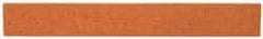 Made in USA - 1/2" Wide x 4" OAL, Aluminum Oxide Sharpening Stone - Flat, Fine Grade, 320 Grit - All Tool & Supply