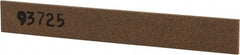 Made in USA - 1/2" Wide x 4" OAL, Aluminum Oxide Sharpening Stone - Flat, Medium Grade, 220 Grit - All Tool & Supply